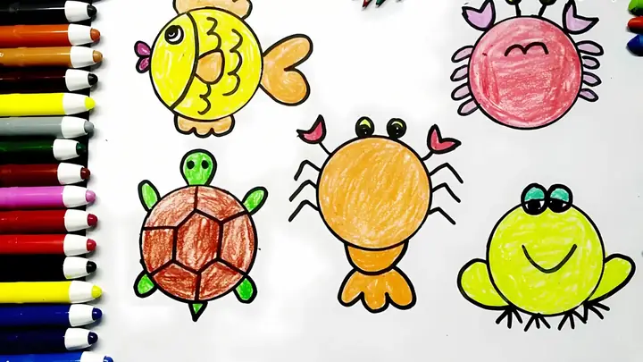 Hướng Dẫn 20+ Cách Vẽ Con Vật Đơn Giản, Cute Cho Bé