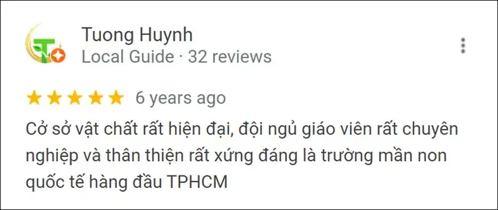 Đánh Giá Thực Tế Từ Phụ Huynh Đánh Giá Thực Tế Từ Phụ Huynh