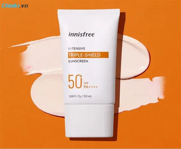 Kem Chống Nắng Cho Da Nhạy Cảm Giá Học Sinh Innisfree Triple Shield Spf 50