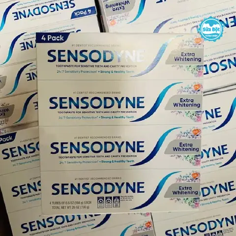 Công Dụng Kem Đánh Răng Sensodyne Extra Whitening Của Mỹ 184g