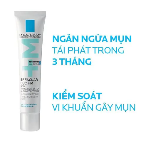 La Roche-posay Effaclar Duo+m – Dưỡng Ẩm Kết Hợp Trị Mụn Hiệu Quả
