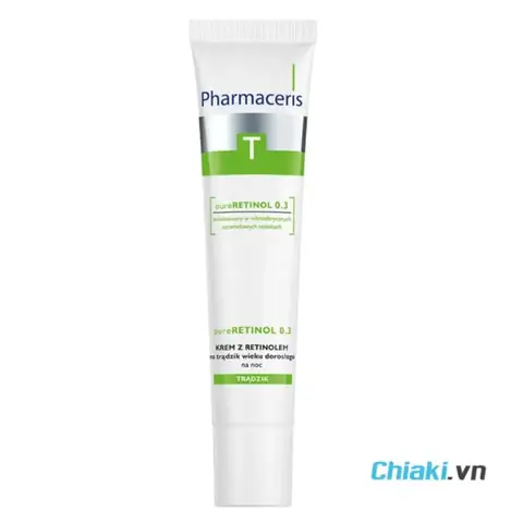 Kem Tái Tạo Da Mụn Pure Retinol 0.3 Pharmaceris