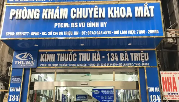 Phòng Khám Mắt Thu Hà