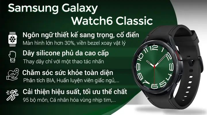 Samsung Galaxy Watch6 Classic 43mm
