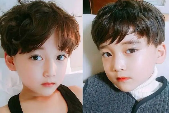 Kiểu Tóc Hàn Quốc Đẹp Và Dễ Thương Cho Bé Trai Kiểu Tóc Hàn Quốc Đẹp Và Dễ Thương Cho Bé Trai