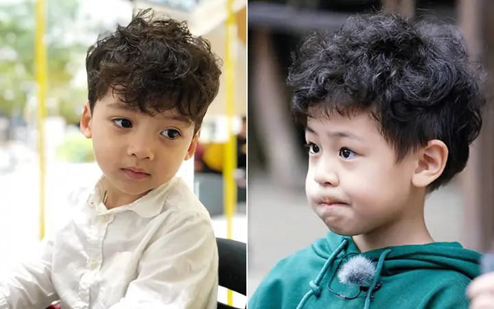 3tóc Dài Xoăn Sóng Nhẹ Ở Đuôi