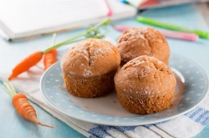 Công Thức Bánh Muffin Cà Rốt Chà Là Bổ Dưỡng Cho Bé