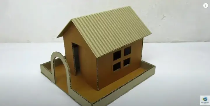 Làm Nhà Cho Bé Từ Giấy Bìa Carton