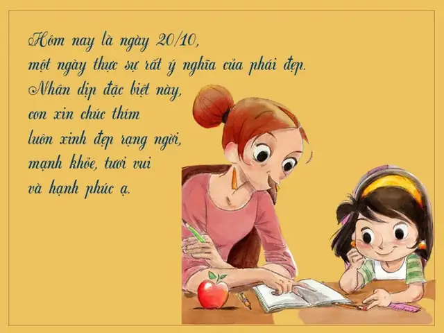 Lời Chúc 20 10 Cho Thím