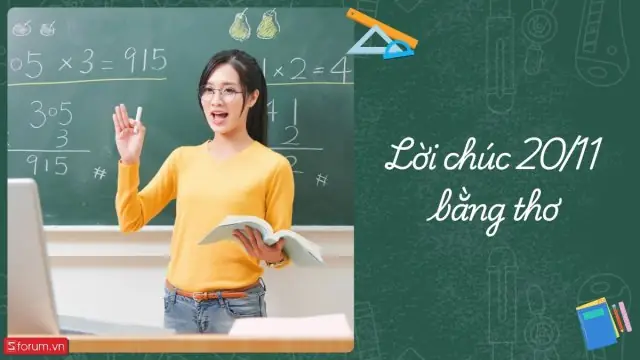 Lời Chúc 20 Tháng 11 Cho Cô Giáo