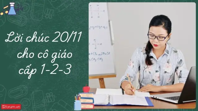 Lời Chúc 20 Tháng 11 Cho Cô Giáo
