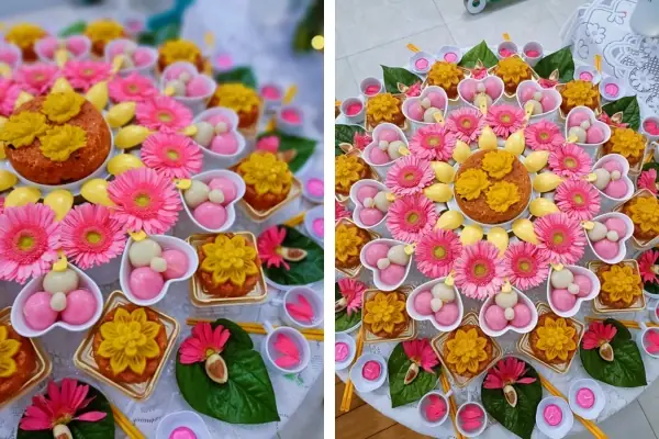 Hình Ảnh Cúng Đầy Tháng Bé Gái