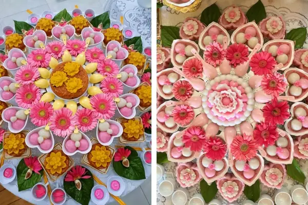 Hình Ảnh Cúng Đầy Tháng Bé Gái