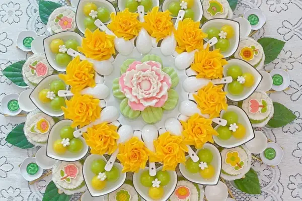 Hình Ảnh Cúng Đầy Tháng Bé Gái