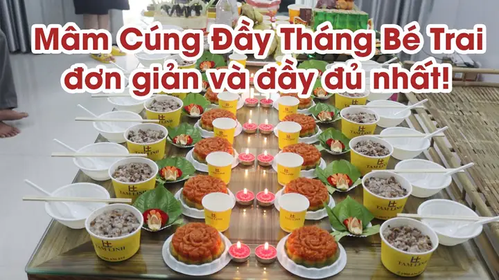 Cách Tính Ngày Cúng Đầy Tháng Cho Bé Trai