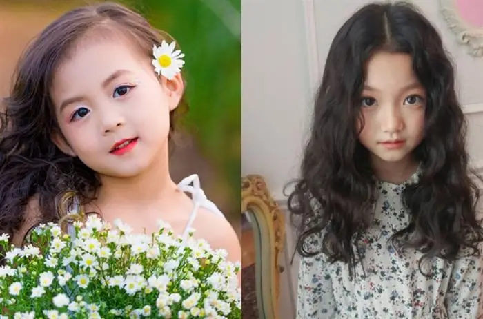 Tóc Gợn Sóng Nhí Nhảnh