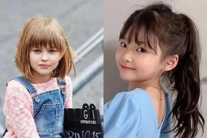 Một Số Kiểu Tóc Cho Bé Gái 12 Tuổi Với Phần Mái Ngố Siêu Đáng Yêu