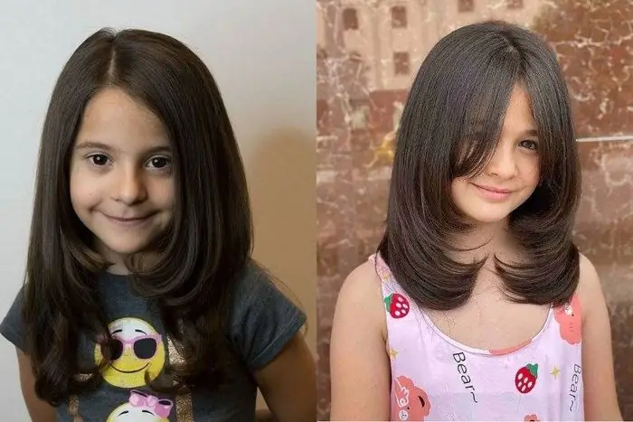 Tóc Layer Nhẹ Nhàng Cho Bé Gái 10 Tuổi