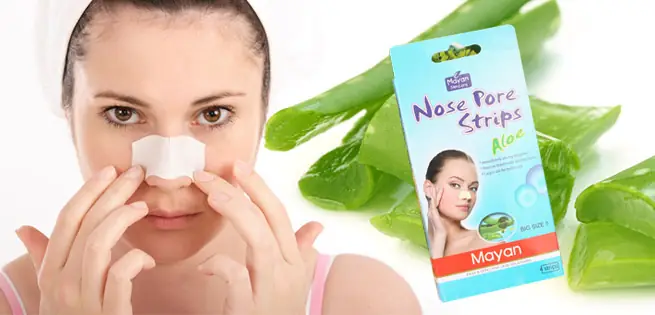 Miếng Dán Mũi Lột Mụn Mayan Lô Hội