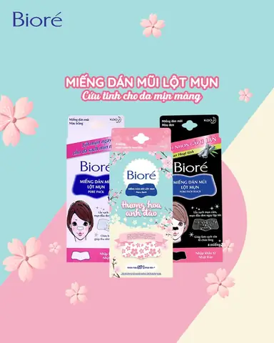 Miếng Dán Mũi Lột Mụn Bioré Pore Pack