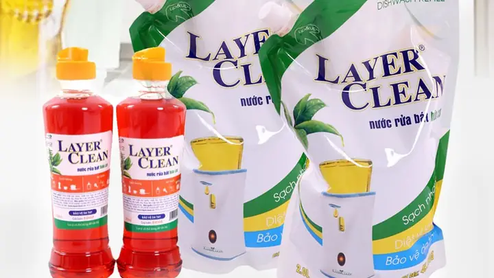 5nước Rửa Chén Hữu Cơ Layer Clean