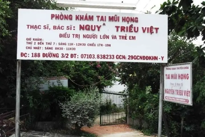 Phòng Khám Của Bác Sĩ Nguyễn Triều Việt