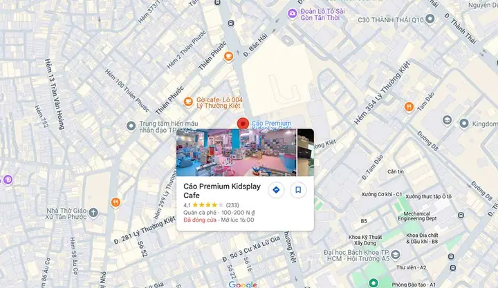 Cáo Premium Kidsplay Cafe