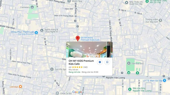 Oh My Kids Premium Kids Cafe