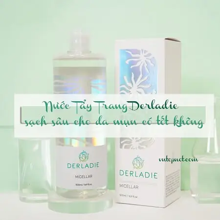 [review] Nước Tẩy Trang Derladie Cleansing Water Witch Hazel Sạch Sâu Cho Da Mụn Có Tốt Không?