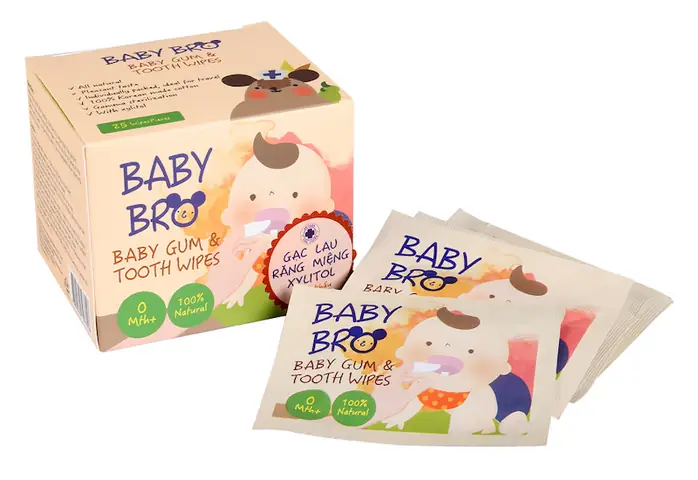 Gạc Rơ Lưỡi Cho Trẻ Sơ Sinh Baby Bro: