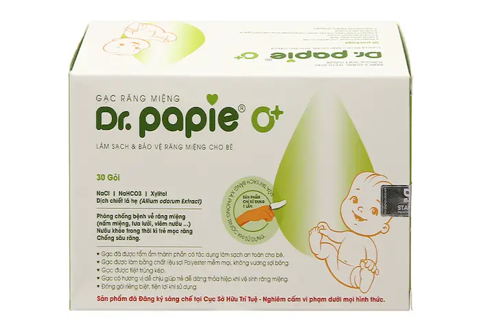 Gạc Rơ Lưỡi Dr Papie: