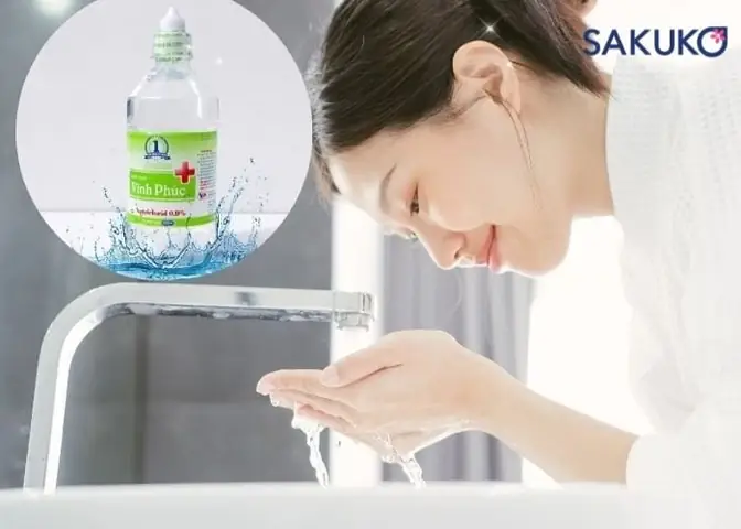 Tác Dụng Hữu Hiệu Của Nước Muối Sinh Lý Đối Với Da Mặt Tác Dụng Hữu Hiệu Của Nước Muối Sinh Lý Đối Với Da Mặt