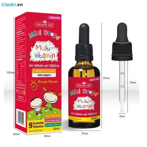 Vitamin Ăn Ngon Ngủ Ngon Cho Bé Multi Vitamin Drop Natures Aid Vitamin Ăn Ngon Ngủ Ngon Cho Bé Multi Vitamin Drop Natures Aid