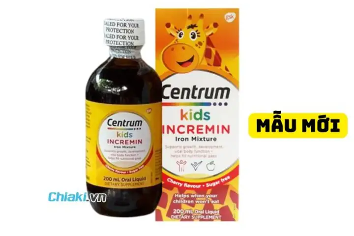 Siro Ăn Ngon Cho Bé Biếng Ăn Centrum Kids Incremin Úc Siro Ăn Ngon Cho Bé Biếng Ăn Centrum Kids Incremin Úc