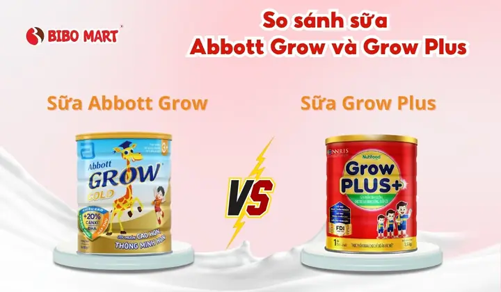 So Sánh Sữa Abbott Grow Và Grow Plus: Loại Nào Tốt Hơn Cho Bé ...