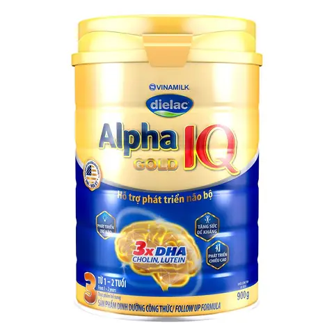 Sữa Bột Vinamilk Dielac Alpha Gold Iq 3 900g (1-2 Tuổi) Sữa Bột Vinamilk Dielac Alpha Gold Iq 3 900g (1-2 Tuổi)