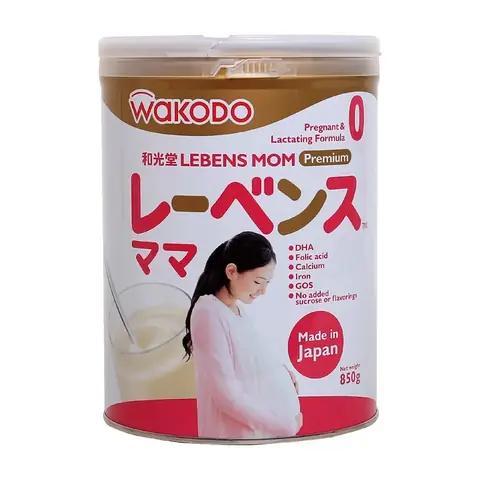 Sữa Nhật Cho Bà Bầu Wakodo Lebens Mom