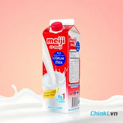 10. Sữa Tươi Cho Bé 1 Tuổi Meiji