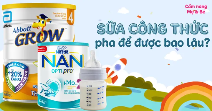 Sữa Pha Xong Để Được Bao Lâu? 7 Lưu Ý Bảo Quản Sữa Công Thức ... Sữa Pha Xong Để Được Bao Lâu? 7 Lưu Ý Bảo Quản Sữa Công Thức ...