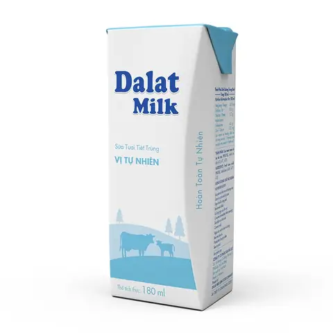 Sữa Tươi Không Đường Dalat Milk Sữa Tươi Không Đường Dalat Milk