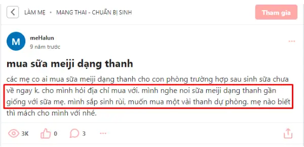 Review Từ Diễn Đàn Làm Mẹ