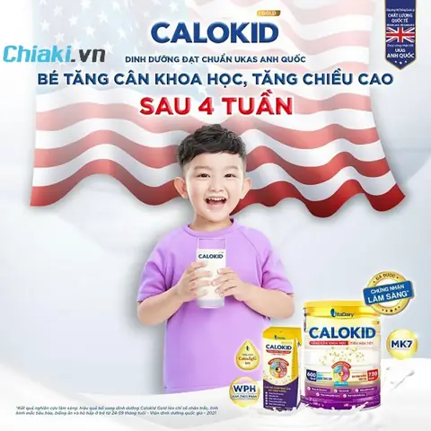 12. Sữa Bột Giúp Trẻ Phát Triển Toàn Diện Calokid Gold