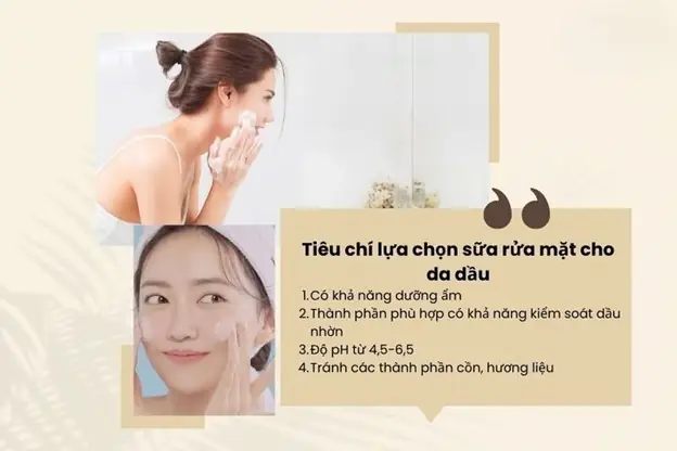 Sữa Rửa Mặt Dành Cho Da Nhờn Sữa Rửa Mặt Dành Cho Da Nhờn