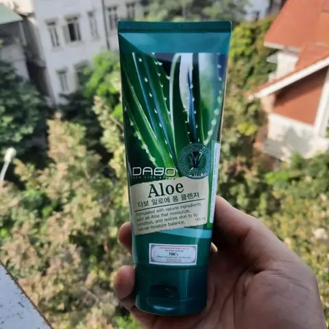 Sữa Rửa Mặt Dabo Tinh Chất Lô Hội 180ml Sữa Rửa Mặt Dabo Tinh Chất Lô Hội 180ml