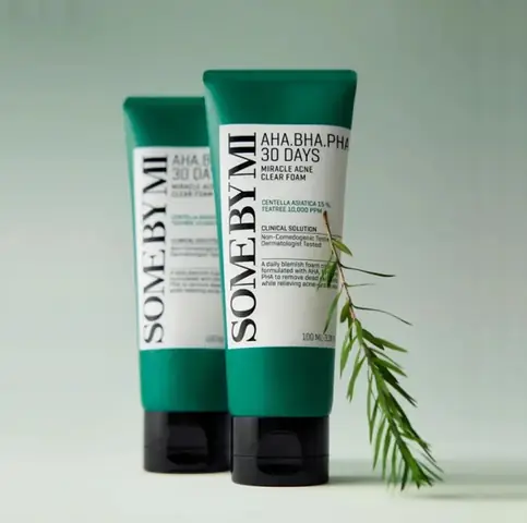 Sữa Rửa Mặt Hàn Quốc Cho Da Dầu Mụn Some By Mi Aha-bha-pha 30 Days Sữa Rửa Mặt Hàn Quốc Cho Da Dầu Mụn Some By Mi Aha-bha-pha 30 Days