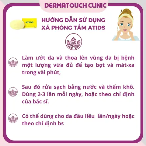 Xà Phòng Tắm Atids - Dành Cho Da Cơ Địa, Viêm Da