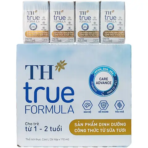Sữa Th True Formula Hộp 110ml Cho Trẻ Từ 1 Tuổi - Suachobeyeu.vn