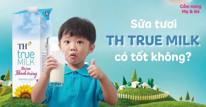 Trẻ Mấy Tuổi Uống Được Sữa Tươi Th True Milk? Có Tốt Không?