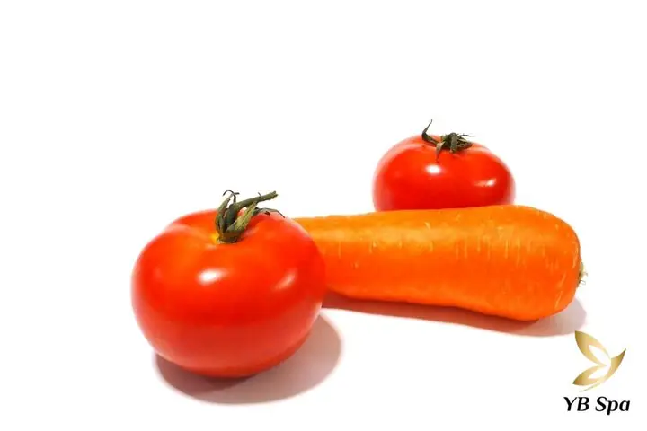 Tắm Trắng Bằng Cà Chua Và Cà Rốt Tắm Trắng Bằng Cà Chua Và Cà Rốt