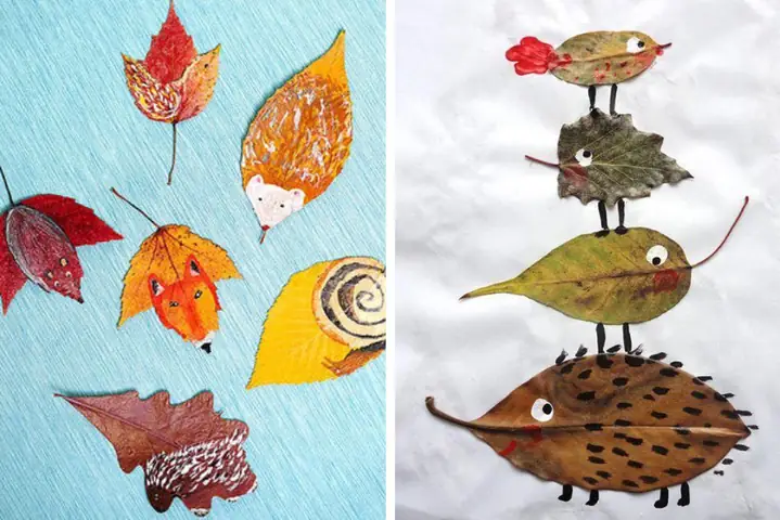 11. Vẽ Động Vật Trên Lá Cây 11. Vẽ Động Vật Trên Lá Cây